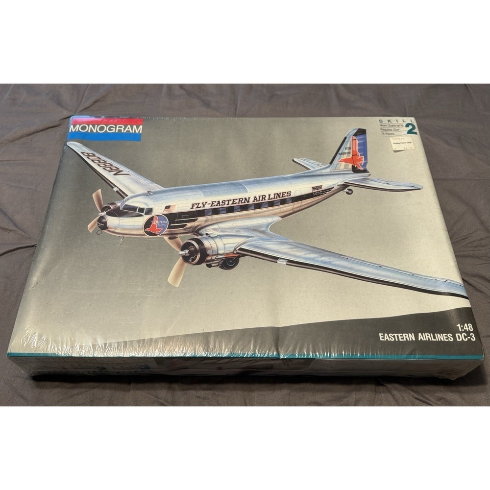 Eastern Airlines DC-3  Revell-Monogram Model 5610 1/48 New Unbuilt 1995 Sealed